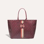 Goyard Saint Louis PM Bag Stripes and Lnitials - Image 2